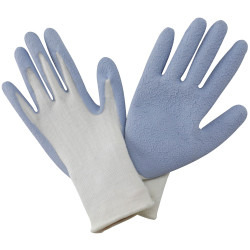 Kent &amp; Stowe 70105331 Natural Bamboo Gloves Light Blue - Ladies Small