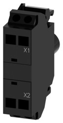 Blok styków Siemens SIRIUS ACT 3SU14 blokada Blok świetlny 24 → 240V ac/dc LED