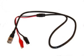 Przewód do oscyloskopu BNC - 2x krokodylki długość - 1m