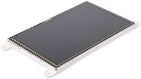 Kolorowy wyświetlacz LCD 5cal Transmisywny TFT 800 x 480pikseli LED Backlight Magistrala szeregowa I/F Tak 4D Systems