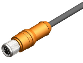 Przewód czujnik-siłownik Złącze A M8 liczba rdzeni 4 długość 2m Rodzaj A Żeńskie
