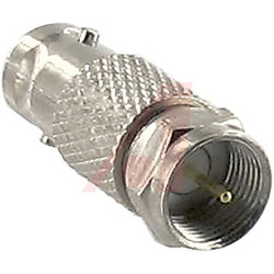 Adapter RF Typ F BNC Rodzaj A Męski - żeński 75Ω