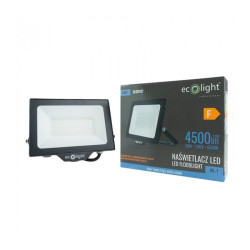 Halogen LED 50W NL-1 6500K IP65 EcoLight, Naświetlacz, 4500lm, CW