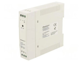 QOLTEC-50906 Zasilacz impulsowy: na szynę DIN, 10W, 12VDC, 0,83A, 220-240VAC