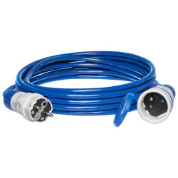 Przedłużacz niebieski poliuretan IP54 1x230V 10m 3x2,5 PS-X1 W-99157 EXTREM Plastrol