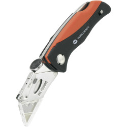 Toolcraft TO-6717198 Foldable Mini Knife 2K Compact &amp; Durable Cutter