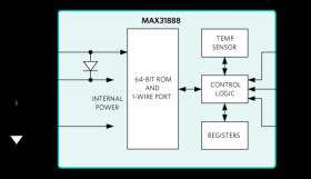 ±0.25°C Accurate 1-Wire Temperature Sensor