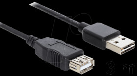 83372 EASY-USB 2.0-A plug &gt; A socket 3-m extension