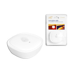 Lampka LED 3W ścienna z czujn.04 ruchu/zmierzchu 3000K Lampa
