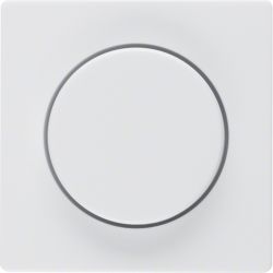 Płytka czoł. pokręt. reg. do ściemniacza obrotowego biały, aks