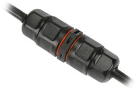 Cable connector, 3 pole, straight, 2.5 mm², cable Ø 5.5 to 8.5 mm, IP68, WPI-0302M20