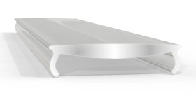 Klosz przezroczysty z poliwęglanu, długosc 3000mm