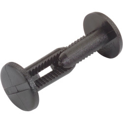 PB Fastener 096 0655 599 01-X Ratchet Rivet 5.5x5.4x1.7x10mm - Black