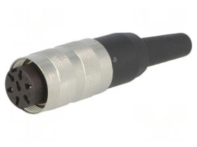 Złącze M16 wtyk żeńskie -PIN 7 5A 250V C091A T3476001U