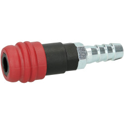 KS Tools 999.9098 2-Level Pneumatic Safety Coupling With Hose Nozzle, 14.5mm