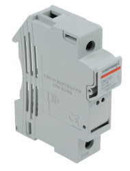 Uchwyt bezpiecznikowy montowany na szynie Mocowanie szynowe rozmiar: 10 x 38mm 32A 690V ac Mersen