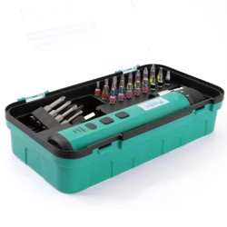 Wkrętak elektryczny z zestawem bitów Proskit PT-1366U