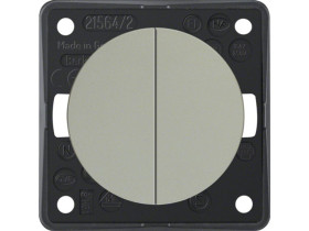 Integro Flow Wyłącznik wieloklawiszowy seryjny chrom lak 936552568 HAGER