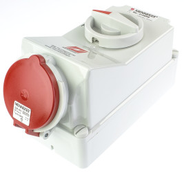 Gniazdo przemysłowe dużej mocy IP44 3PN+E 32A MENNEKES 400 V Gniazdo