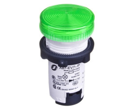 Lampka sygnalizacyjna 22mm zielona 230V AC/DC XB7EV73P