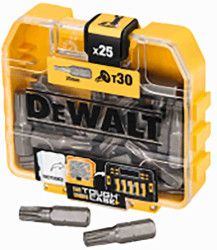 Końcówka wkrętaka Torx T30 DeWALT dł: 25 mm 25 (na pakiet) szt.