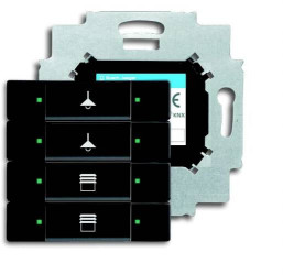 Busch-Jaeger 6127/01-885 2CKA006117A0208 Moduł wejściowy czarny głęboki (ral 9005), czarny 1 szt.