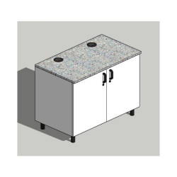 SG Makerspace Fixed Unit H730 x W1020mm