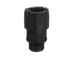 Dławnica poliamidowa do rur ochronnych PG9 IP54 czarna FD 9 BK E03DK-07040101111