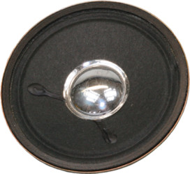 Miniature speaker, 8 Ω, 88 dB, 5 kHz, black, LSM-40A