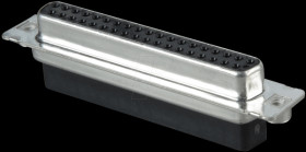 DSS4XSXXG04X D-SUB socket, 37-pin, crimp connector