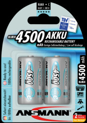 5035352 ANSMANN maxE batteries, 2x BABY, 4500 mAh