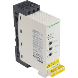 Rozrusznik silnika 124,5 W Schneider Electric Łagodny rozruch 3-fazowy 480 V zakres Altistart 01 22 A IP20