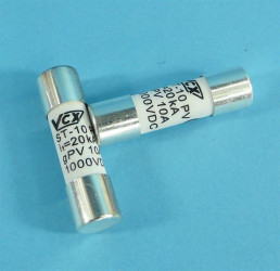 gPV-10A/10x38mm Ag ZWŁ.CER.BEZP.1000VDC