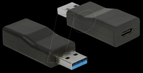 65696 Converter USB 3.1 Gen 2 Type-A male &gt; USB Type-C™ female Active