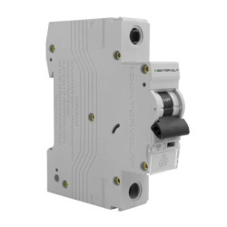 Wyłącznik nadprądowy S bezpiecznik 1-fazowy B6 (B 6A) 1-biegunowy 1P (230V AC) 1-modułowy 10kA VDE Doktorvolt