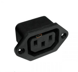 GNIAZDO ZASILAJĄCE DO OBUDOWY PRZYKRĘCANE IEC