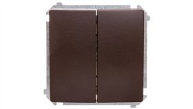 Simon Basic Łącznik Świecznikowy Czekoladowy Bmw5.01/47