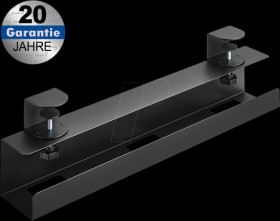 HZ 46-1 L Cable manager, under-desk mounting