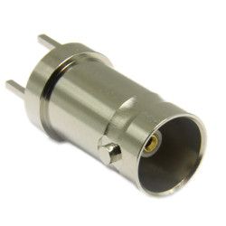 Złącze koncentryczne Montaż na płytce drukowanej Żeński 75Ω typ złącza Złącze BNC 0 to 4.5GHz Przepust