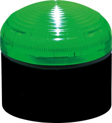 Sygnalizator 12 → 24 V. Migające, stałe Zielony Montaż na śrubę LED