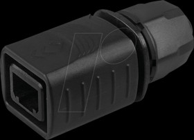 IC06-R201 Unassembled plug, cutout for RJ45 plug