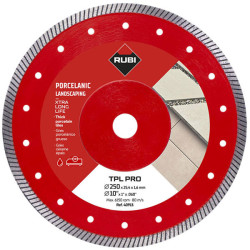 RUBI Tiling Tools 40913 TPL 250 EXT Pro Diamond Blade 250mm