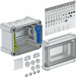 Rozdzielnica mała OBO Bettermann SDB 05 PC 2008844, 150 mm x 125 mm x 190 mm, 1 szt.