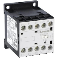 Stycznik mocy MINI 9A 4kW cewka 230V (3NO + 1NO pomocniczy) 3-modułowy LOVATO