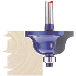 Draper 75338 TCT Router Bit 1/4&quot; Roman Ogee 35 x 17mm