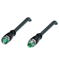 Pepperl+Fuchs 230059 Złącze konfekcjonowane czujnika/aktuatora V3-GM-BK3M-PUR-U-V3-GM, piny: 3, 3, 3 m, 1 szt.