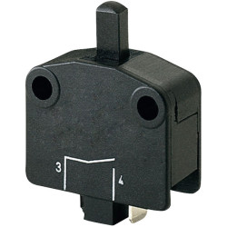 Marquardt 1115.2101 Momentary Pushbutton 400V AC 6A IP40 SPNC Off-On Faston