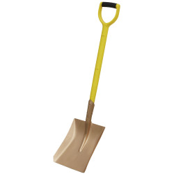 Sealey NS106 Square Shovel 240 x 418 x 990mm - Non-Sparking