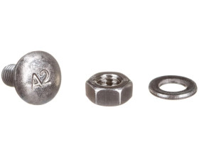 Sruba z lbem grzybkowym 652400, SGN M6x12 E /100szt./