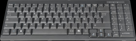 DS-72000FR Keyboard for KVM consoles, French layout